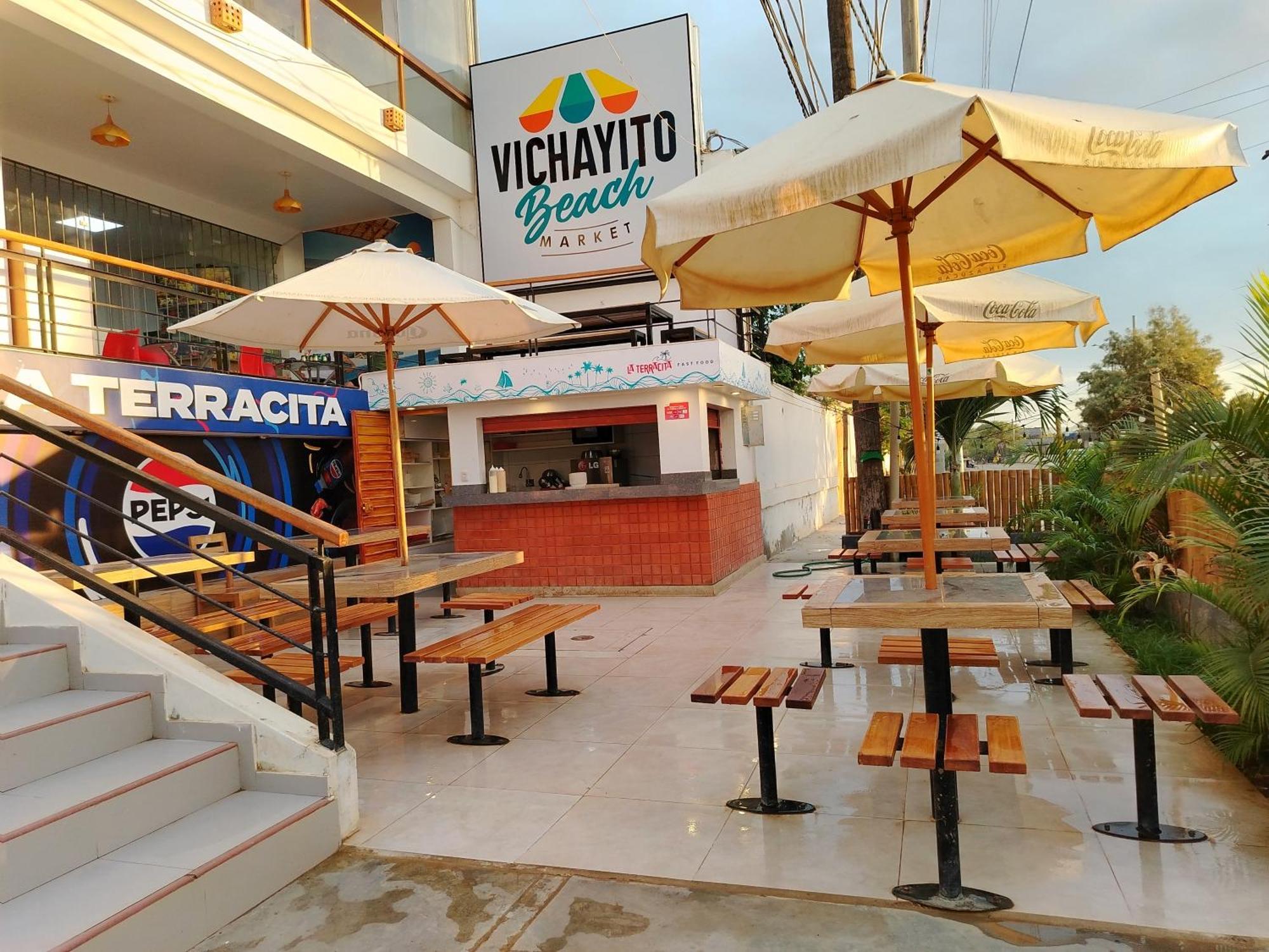 Prim Hotel Vichayito Exterior foto