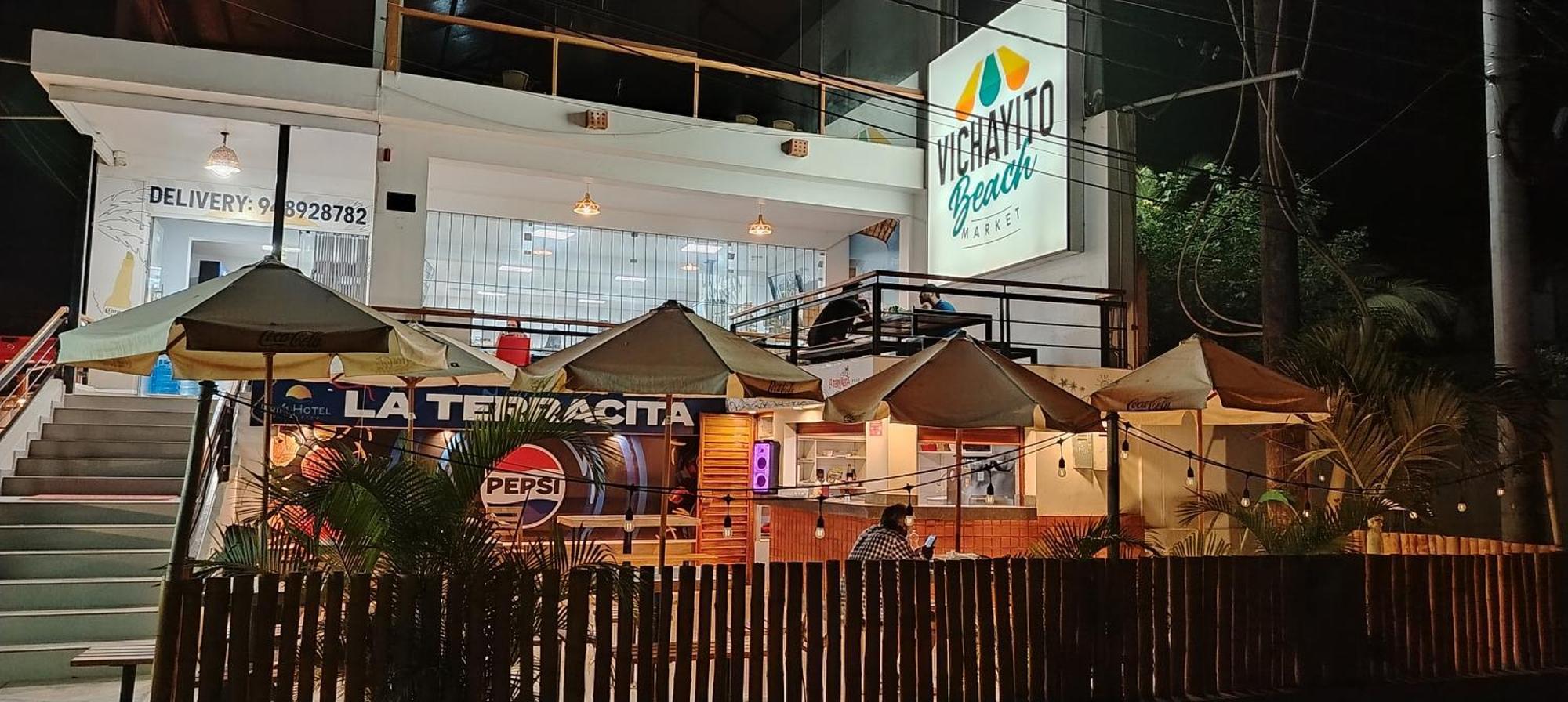 Prim Hotel Vichayito Exterior foto