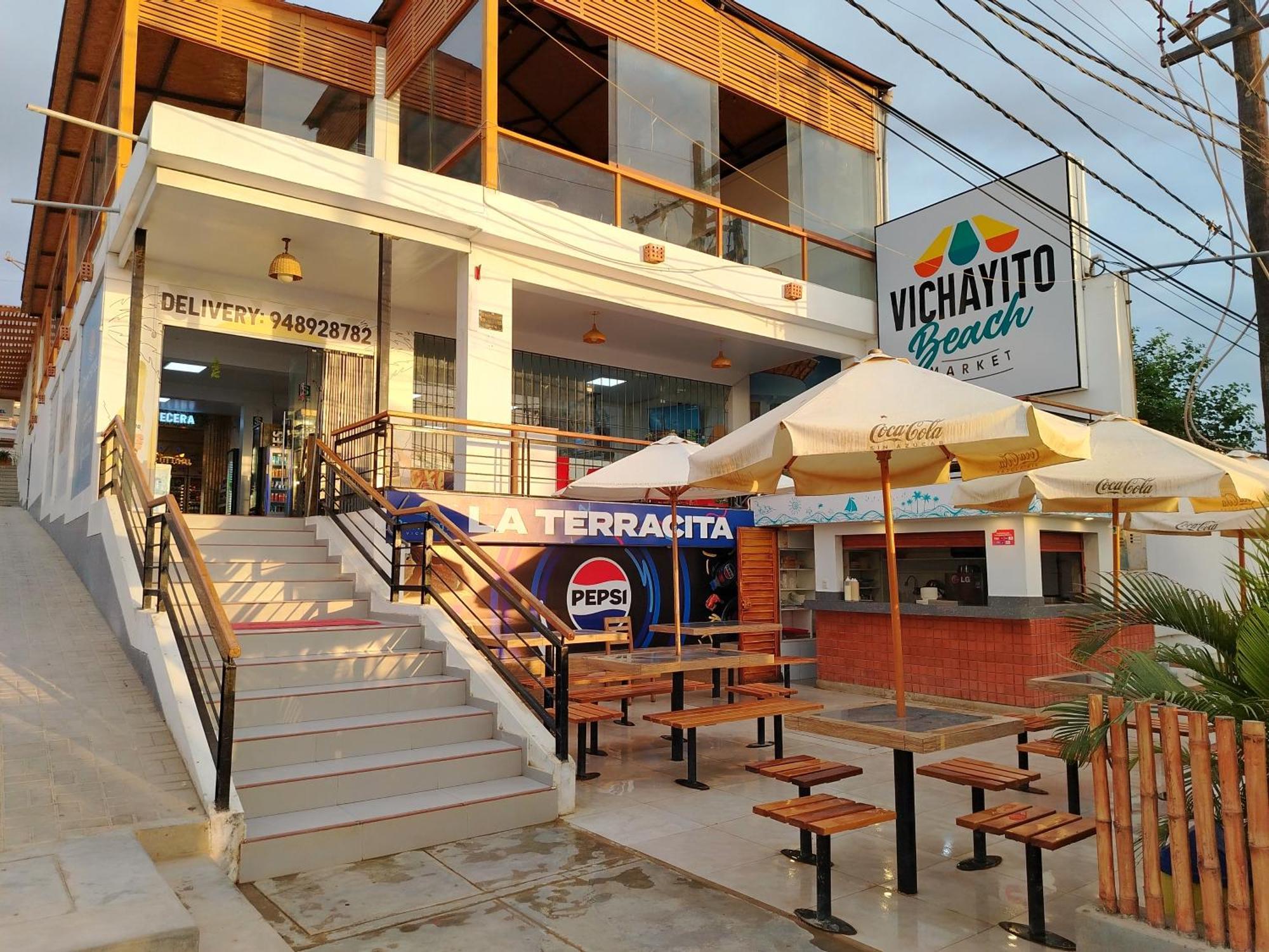 Prim Hotel Vichayito Exterior foto