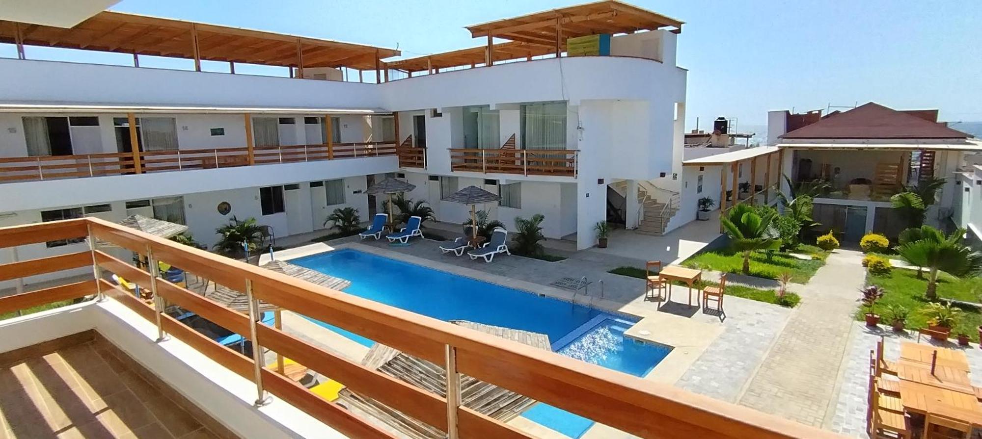 Prim Hotel Vichayito Exterior foto